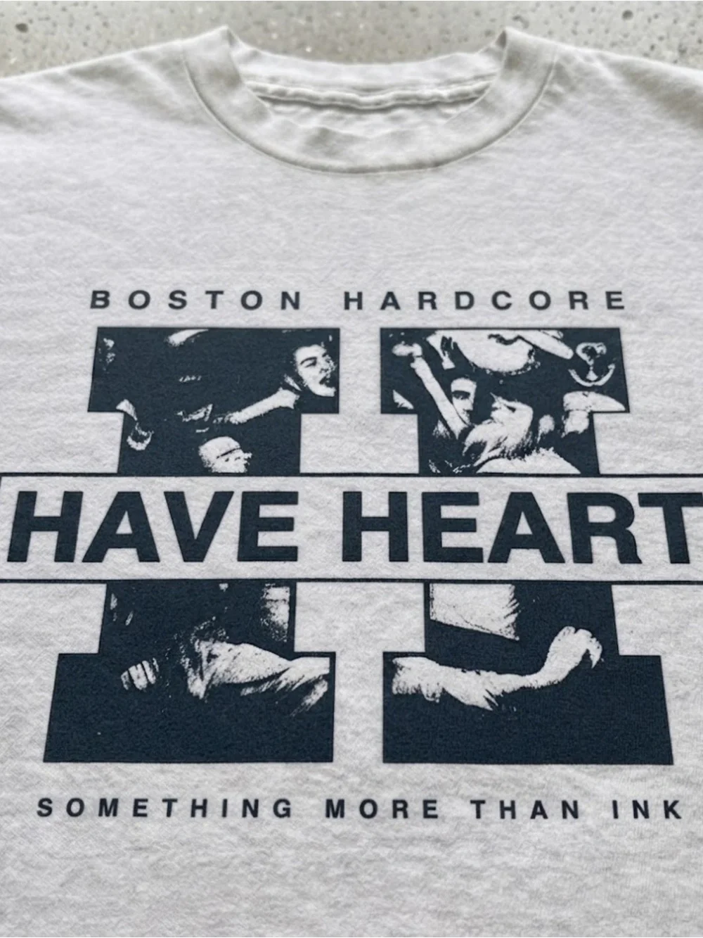 Boston Hardcore Have Heart Band Graphic Gildan Unisex Cotton Tee